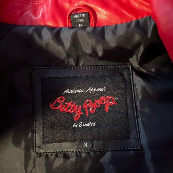Betty Boop faux leather bomber jacket - Picture 4 of 5